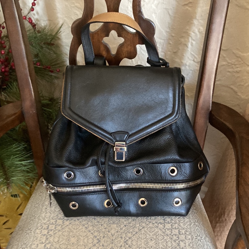 A. Bellucci leather backpack